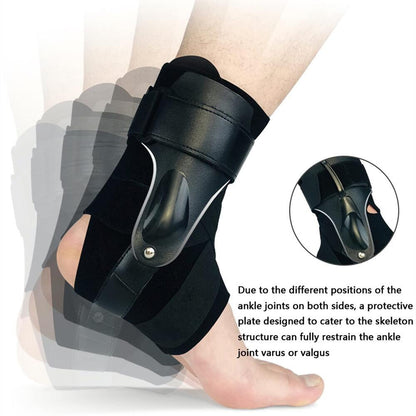 1PCS Ankle Support Brace with Side Stabilizers and Adjustable Fixing Belt Ankle Sprain Protection for Injury Recovery Arthritis
