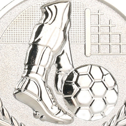 Soccer Sports Medals Zinc Alloy Football Competition Medals Wear-resistant Collection Gold Silver Bronze School Supplies